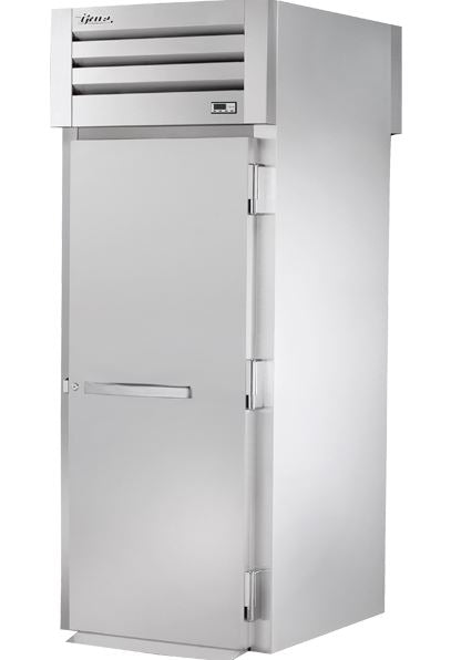 True STR1HRT-1S-1S Full Height Insulated Mobile Heated Cabinet w/ (1) Rack Capacity, 208-230v/1ph