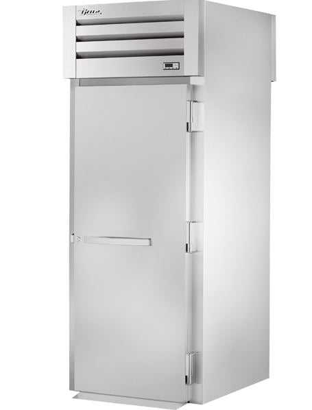 True STR1HRT89-1S-1S Full Height Insulated Mobile Heated Cabinet w/ (1) Rack Capacity, 208-230v/1ph