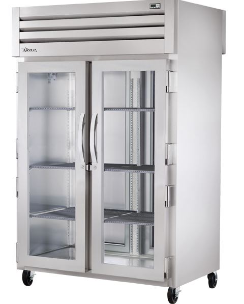 True STR2HPT-2G-2S, Commercial Full Height Insulated Mobile Heated Cabinet w/ (6) Pan Capacity, 208-230v/1ph