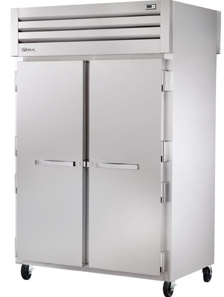 True STR2HPT-2S-2S, Commercial Full Height Insulated Mobile Heated Cabinet w/ (6) Pan Capacity, 208-230v/1ph