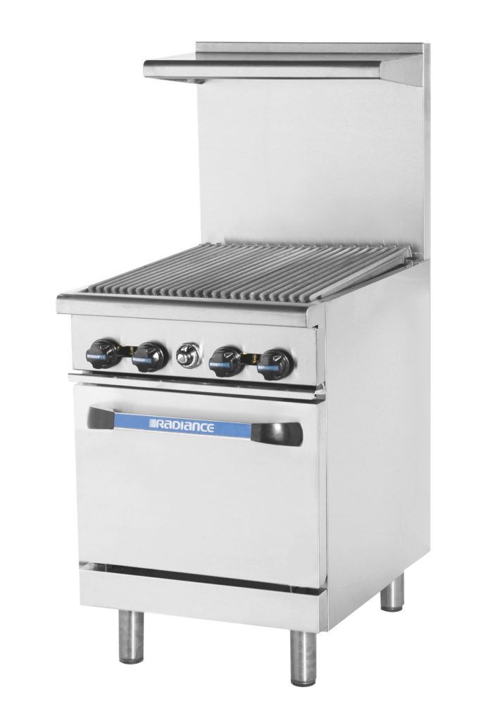 Gk & Radiance - TAR-24RB , 24" Wide, 24" Radiant Broiler Top, 1 Standard Oven