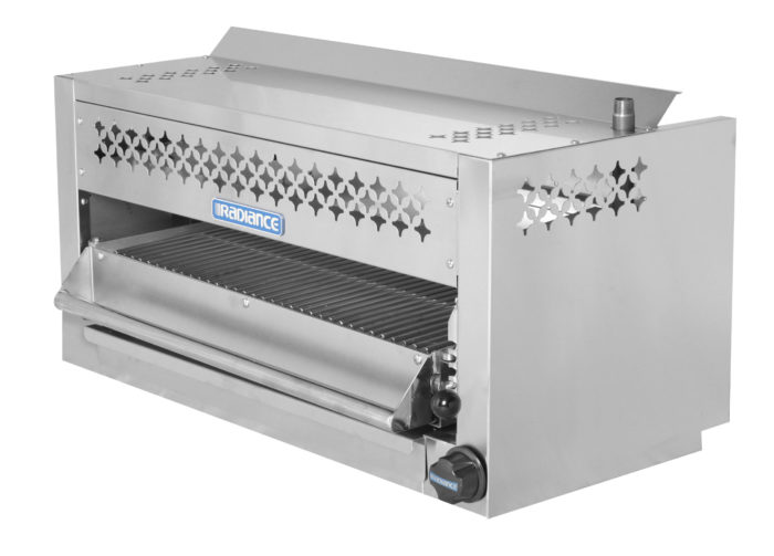 German Knife - TASM-24NG, Commercial 24" Radiance Salamander Broiler Natural Gas BTUs 35,000