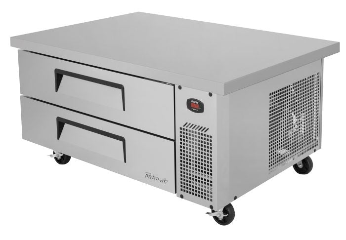 Turbo Air - TCBE-48SDR-E-N, 2 Drawers (48") SS Chef Base Ref., 6" Extended Top
