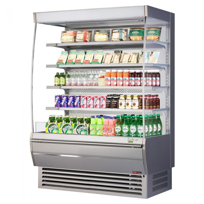 Turbo Air - TOM-60DXS-N, 60"L Extra Deep Black, 34" Deep Stainless Steel