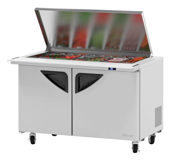 Turbo Air - TST-48SD-18-N-FL, Commercial Super Deluxe series, Food Prep Table, Mega Top