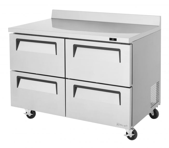 Turbo Air - TWF-48SD-D4-N, 4 Drawers Worktop Freezer