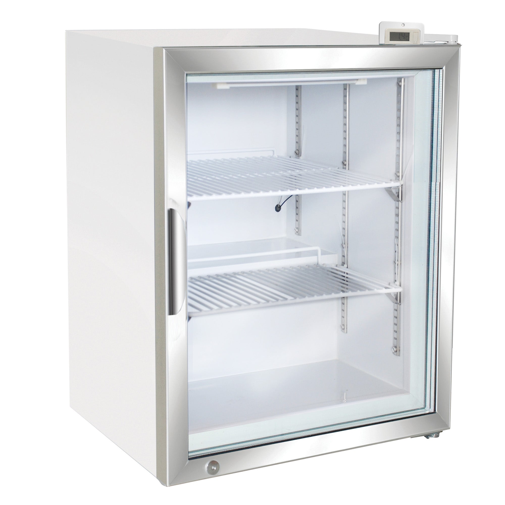 Maxx Cold - MXM1-3.5FHC, Maxx Cold Merchandiser Freezer, Countertop, 24.4"W, 3.5 cu. ft. Storage Capacity, in White