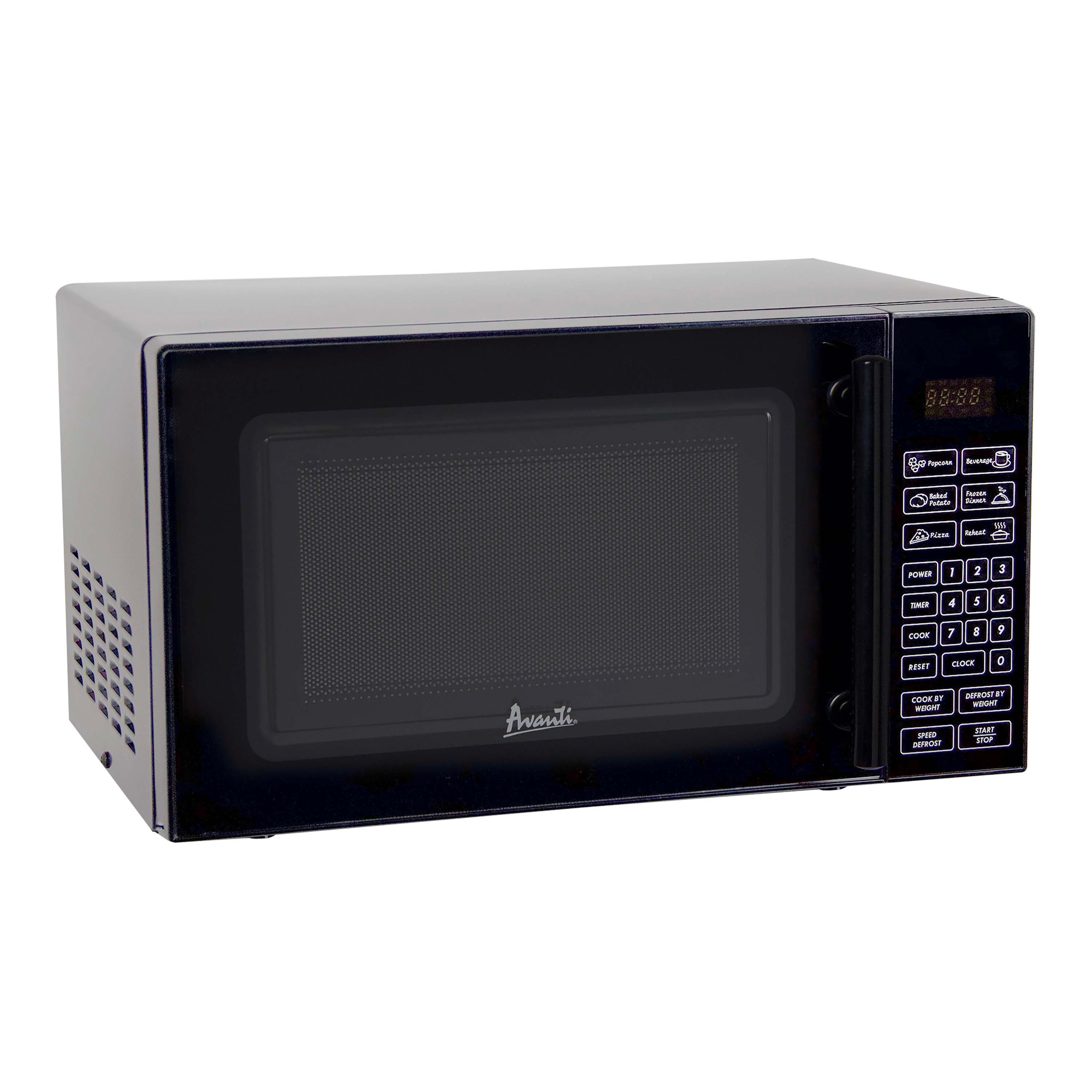 Avanti - MT81K1BH, Countertop Microwave Oven, 0.8 cu. ft. Capacity, in Black
