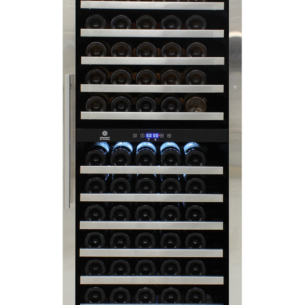 アウトレット2bottles Vinotemp - EL-142SDST, Vinotemp Butler Series Dual-Zone Wine
